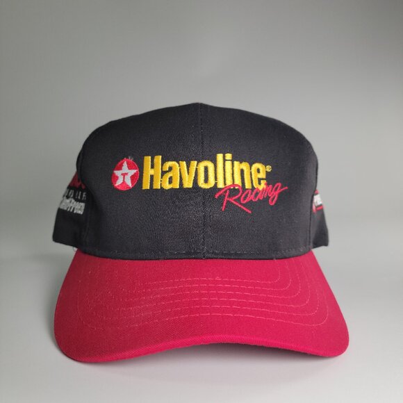 Vintage Havoline Racing Baseball Cap Hat Adjustable EUC - Picture 1 of 8